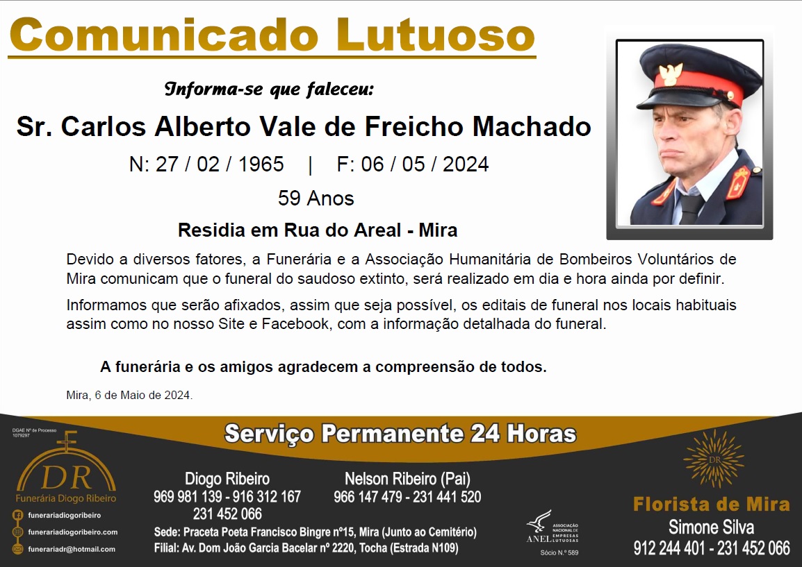 Sr. Carlos Alberto Vale de Freicho Machado