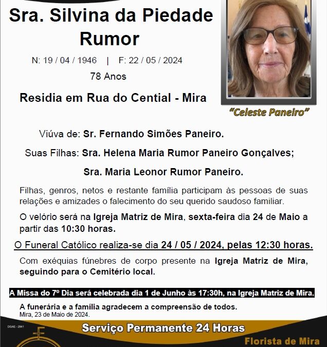 Sra. Silvina da Piedade Rumor