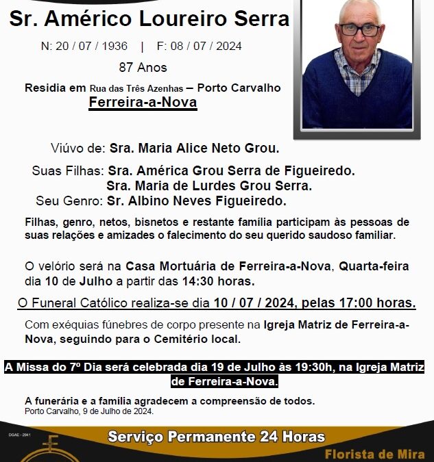 Sr. Américo Loureiro Serra