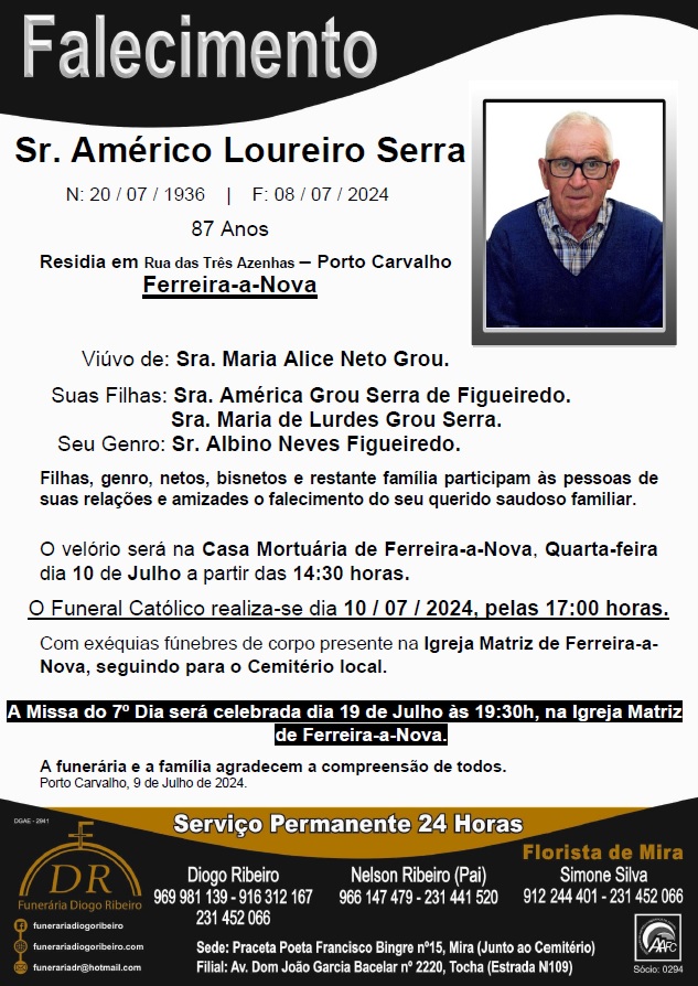 Sr. Américo Loureiro Serra