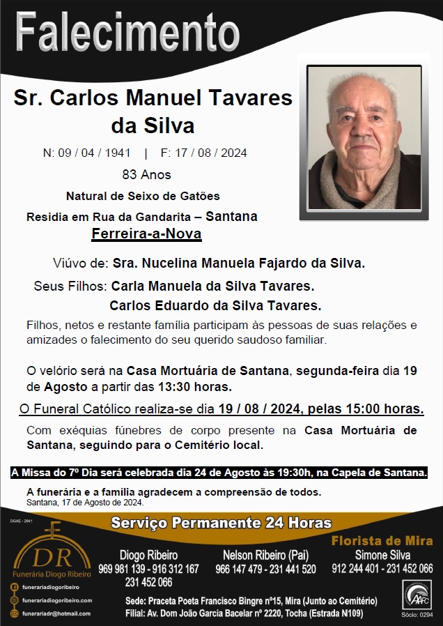 Sr. Carlos Manuel Tavares da Silva