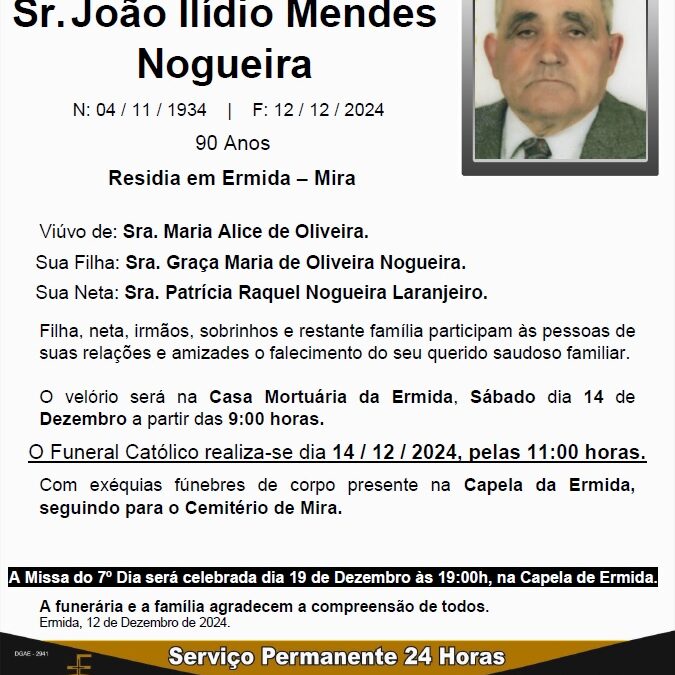 João Ilídio Mendes Nogueira